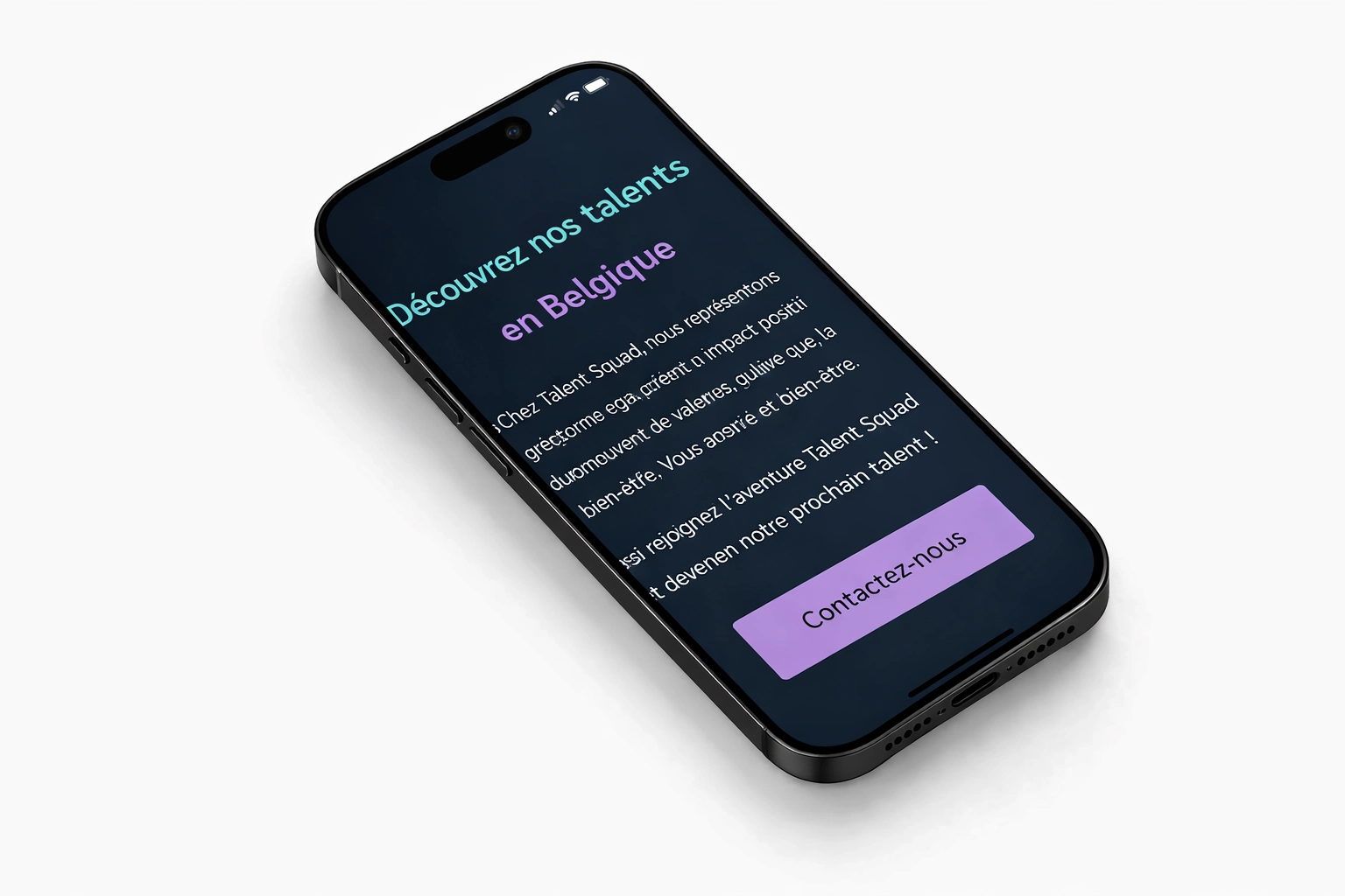 Mockup mobile
